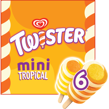 Ola IJs Twister Mini Tropical 6 x 50 ml