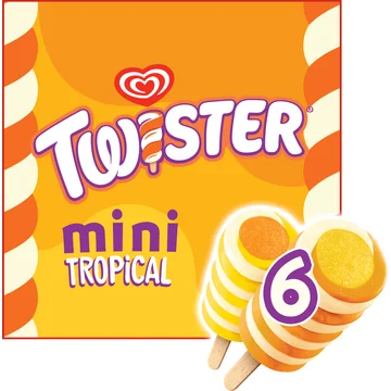 Ola IJs Twister Mini Tropical 6 x 50 ml