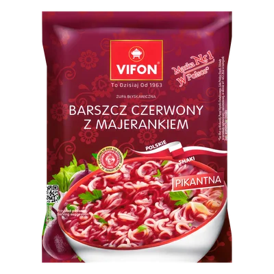 Vifon Noedels Rode Bieten 67g
