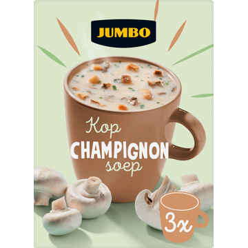 Jumbo Kop Champignon Soep 3 Stuks