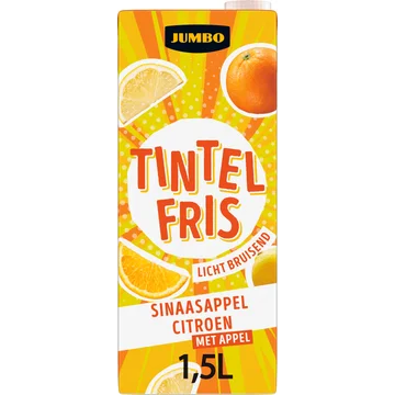 Jumbo Tintel Fris Sinaasappel Citroen met Appel 1,5 L