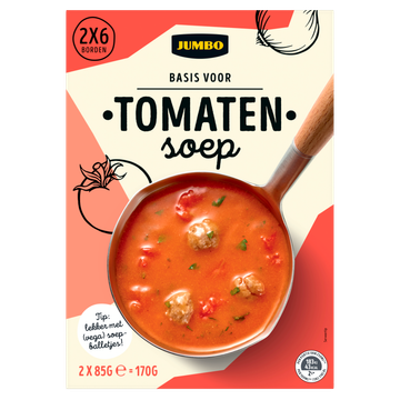 Jumbo Basis voor Tomaten Soep 2 x 85 g
