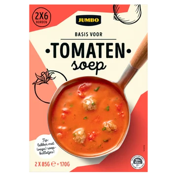 Jumbo Basis voor Tomaten Soep 2 x 85 g