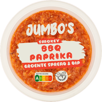 Jumbo's Smokey BBQ Paprika Groente Spread & Dip 150 g