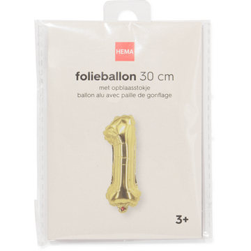 folieballon goud 1