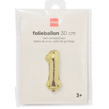 folieballon goud 1