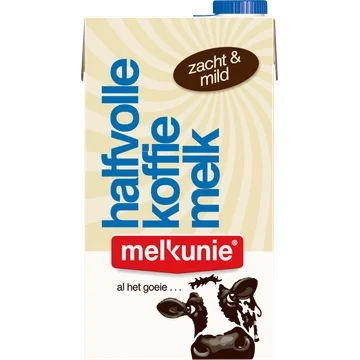 Melkunie Halfvolle Koffiemelk 465 ml