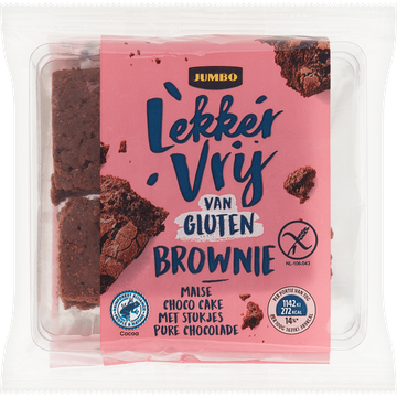 Jumbo Brownie Glutenvrij 140 g