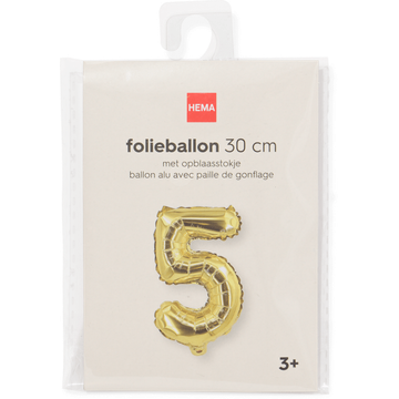 folieballon goud 5