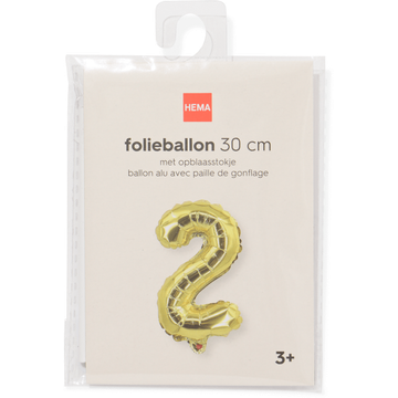 folieballon goud 2