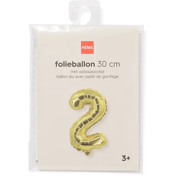 folieballon goud 2