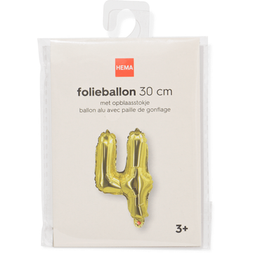 folieballon goud 4