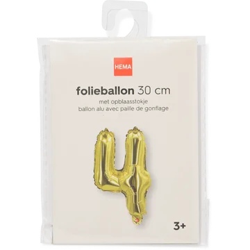 folieballon goud 4