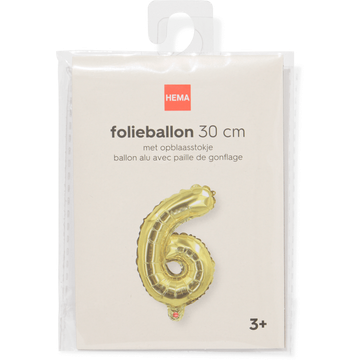 folieballon goud 6