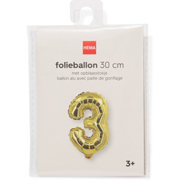 folieballon goud 3