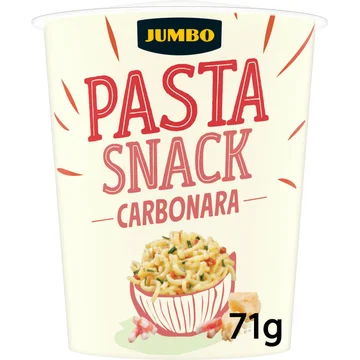 Jumbo Pasta Snack Carbonara 71 g