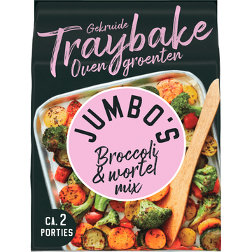 Jumbo's Traybake Broccoli & Wortel Mix 450 g