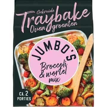 Jumbo's Traybake Broccoli & Wortel Mix 450 g