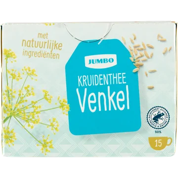 Jumbo Kruidenthee Venkel 15 Stuks