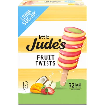Little Jude's Fruit Twists 50ml 5 Stuks