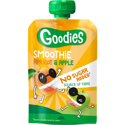 Goodies Knijpfruit Smoothie Appel & Peer 100 g