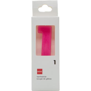 HEMA Taartkaarsjes Cijfer 1