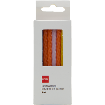 HEMA Taartkaarsjes 24 Stuks