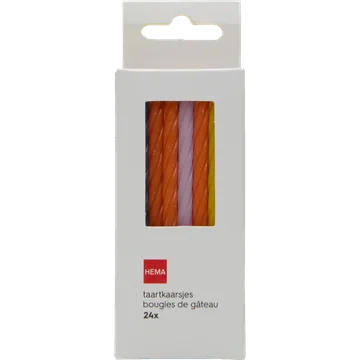 HEMA Taartkaarsjes 24 Stuks