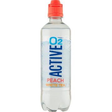 Active O2 Peach White Tea Flavour 500 ml