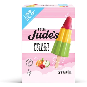 Little Jude's Fruit Raket 55ml 6 Stuks