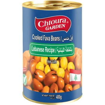 Gestoofde Tuinbonen Libanees 400g