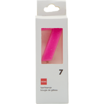 HEMA Taartkaarsjes Cijfer 7