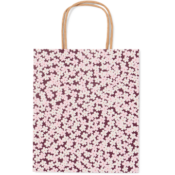 cadeautas M bloem goud