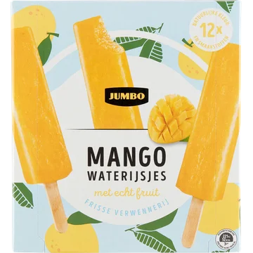 Jumbo Waterijsjes Mango 12 Stuks