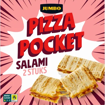 Jumbo Pizza Pocket Salami 2 Stuks