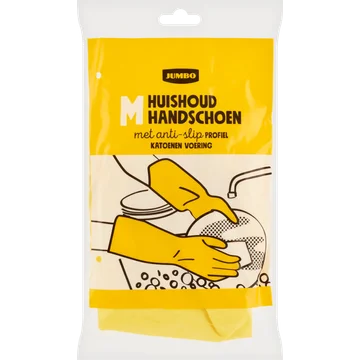 Jumbo Huishoudhandschoen Maat M 1 Stuk