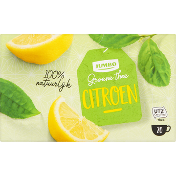 Jumbo Groene Thee Citroen 20 Stuks
