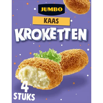 Jumbo Kaas Kroketten 4 Stuks