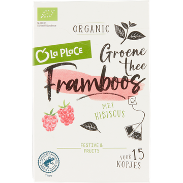 La Place Groene Thee Framboos 15 Stuks
