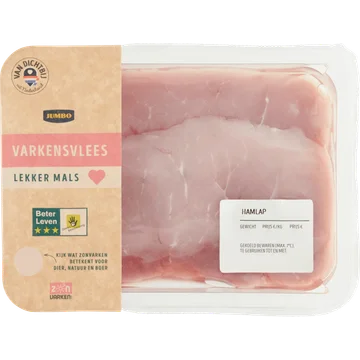 Jumbo Zonvarken Hamlappen 2 Stuks