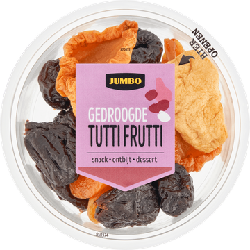 Jumbo Gedroogde Tutti Frutti 135 g