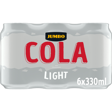 Jumbo Cola Light Blik 6 x 330ML