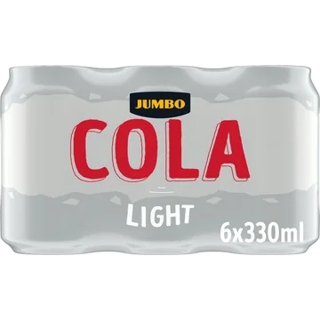Jumbo Cola Light Blik 6 x 330ML