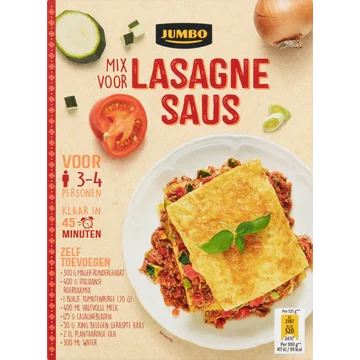 Jumbo Mix Lasagnesaus 93 g