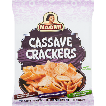 Naomi Cassave Crackers 125 g
