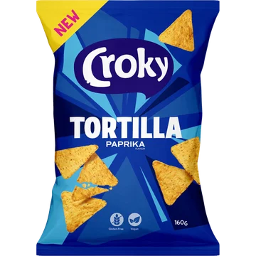 Croky Tortilla Paprika Flavour 160 g