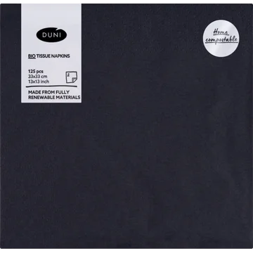 Duni Bio Tissue Napkins 2-Laags 125 Stuks
