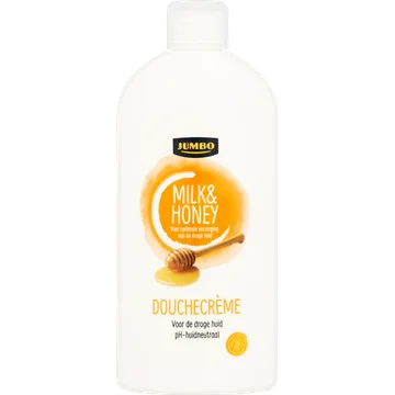 Jumbo Douchecrème Milk & Honey 500 ml