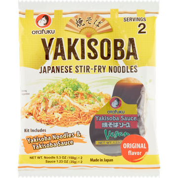 Yakisoba Otafuku Japanese Stir-Fry Noodles 2 x 150 g