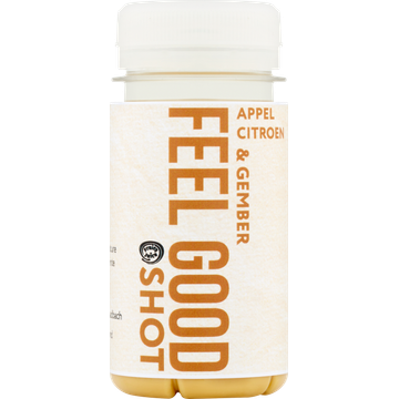 Fruity Juice Feel Good Shot Appel, Citroen & Gember (20%) 100ML
